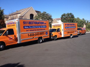 Water damage Chapel Hill Equipped Van